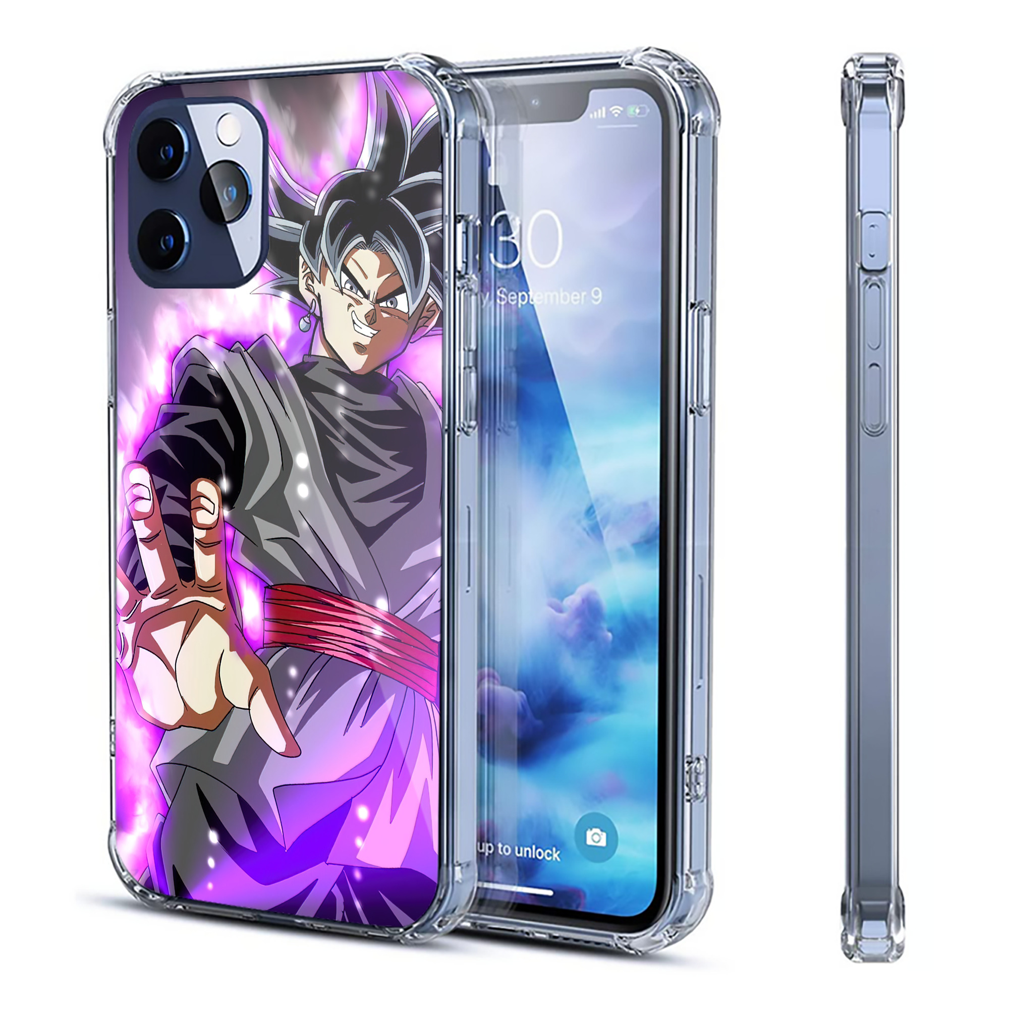 （画像用） ドラゴンボール DRAGON BALL 【iPhone 12シリーズ対応】透明スマホケース（クリアソフトケース）